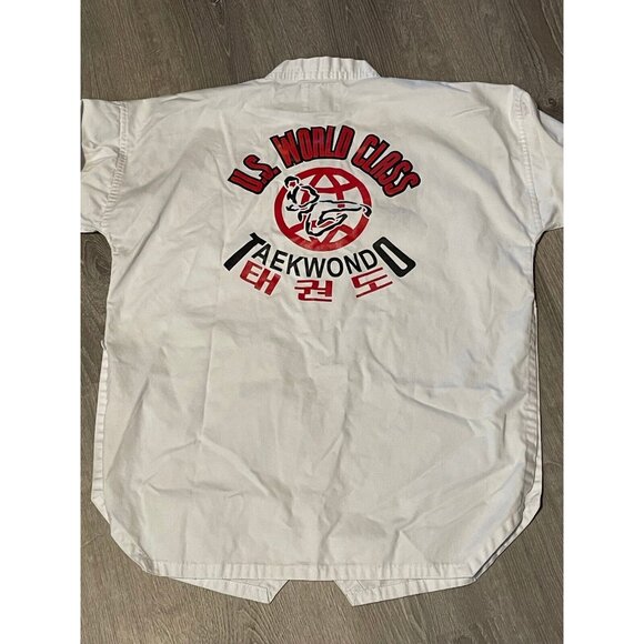 Best Sang Moo Sa Martial Arts US World Class Taekwondo uniform GI shirt adult 4 - Picture 11 of 13